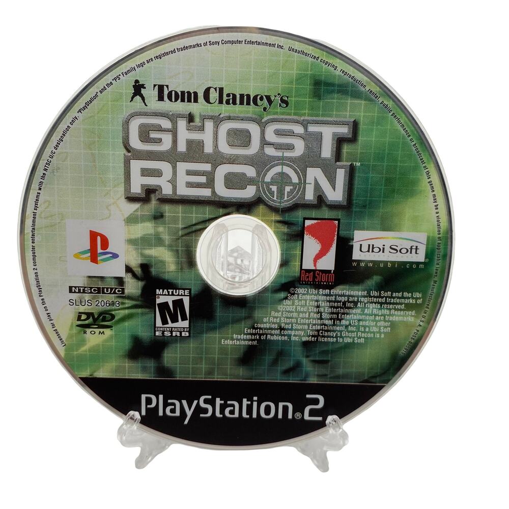 Tom Clancy's Ghost Recon (PlayStation 2 PS2) - DISC ONLY Original Tested Working